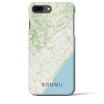 【山武（千葉県）】地図柄iPhoneケース（バックカバータイプ）