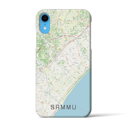 【山武（千葉県）】地図柄iPhoneケース（バックカバータイプ）