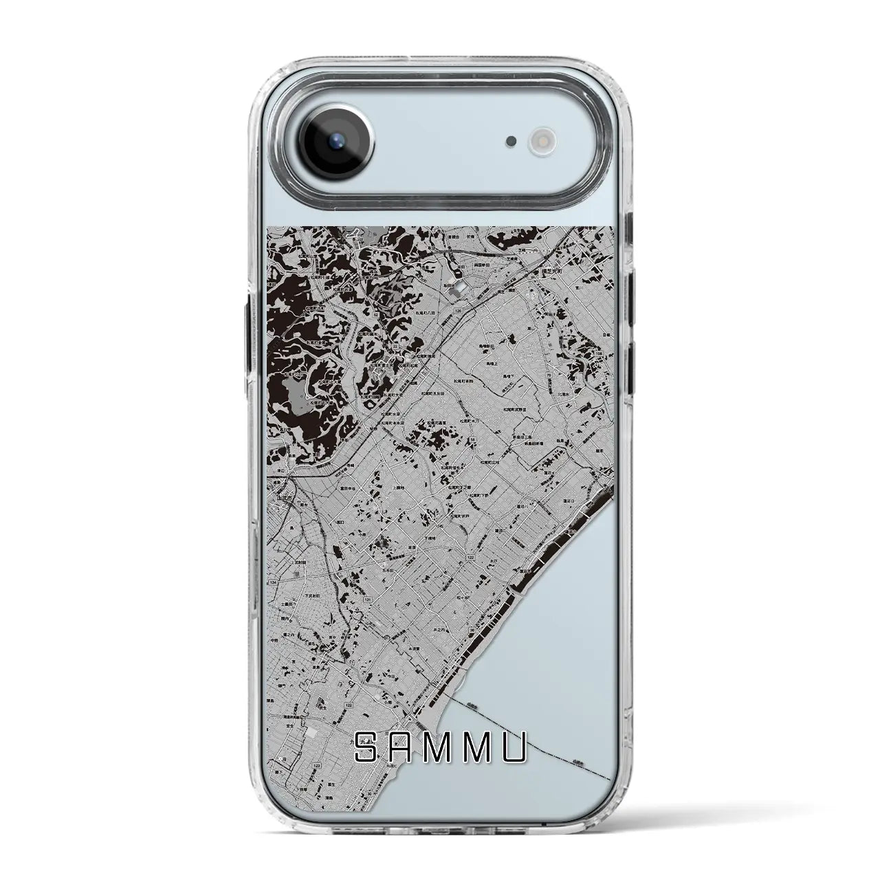 【山武（千葉県）】地図柄iPhoneケース（MagSafeタイプ）