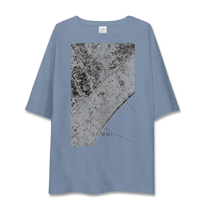【山武（千葉県）】地図柄ビッグシルエットTシャツ