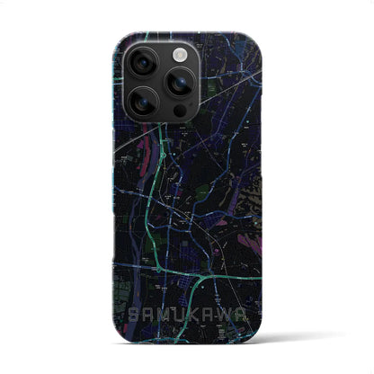 【寒川（神奈川県）】地図柄iPhoneケース（バックカバータイプ）