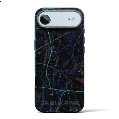 【寒川（神奈川県）】地図柄iPhoneケース（バックカバータイプ）