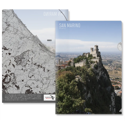 【Map World】クリアファイル12枚セットD