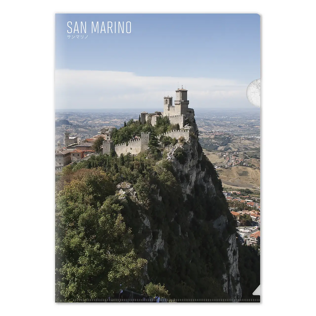 【サンマリノ（サンマリノ）】Map World クリアファイル