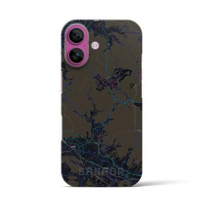 【真田（長野県）】地図柄iPhoneケース（バックカバータイプ）