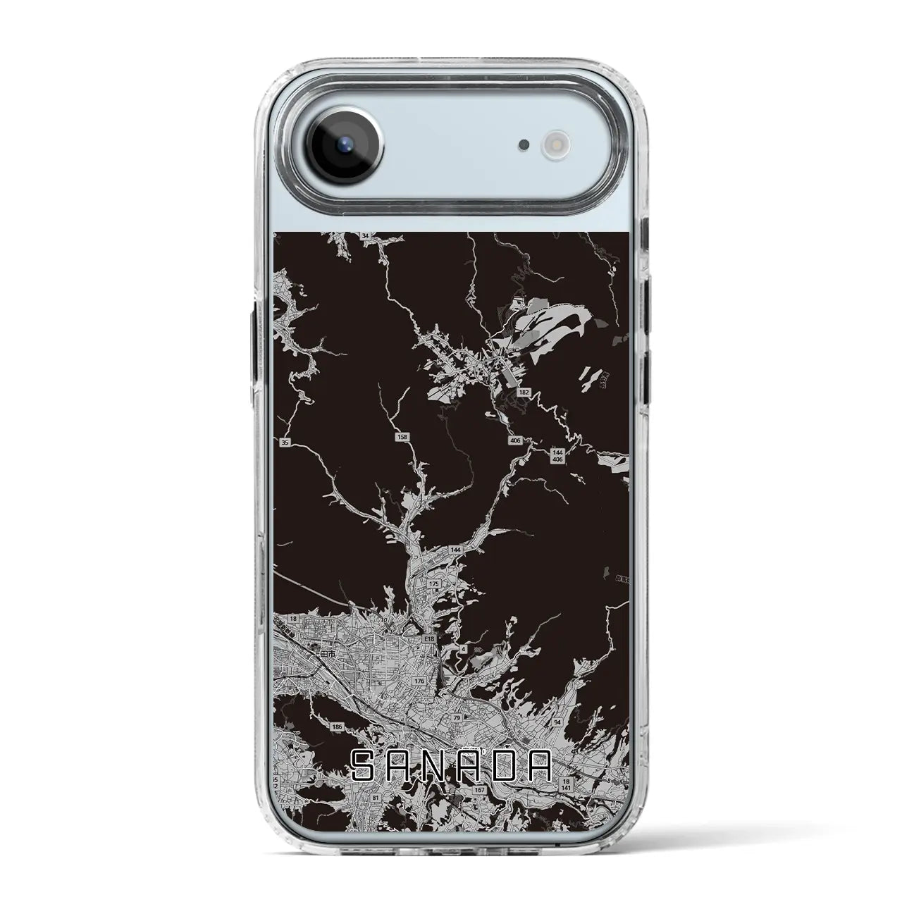 【真田（長野県）】地図柄iPhoneケース（MagSafeタイプ）