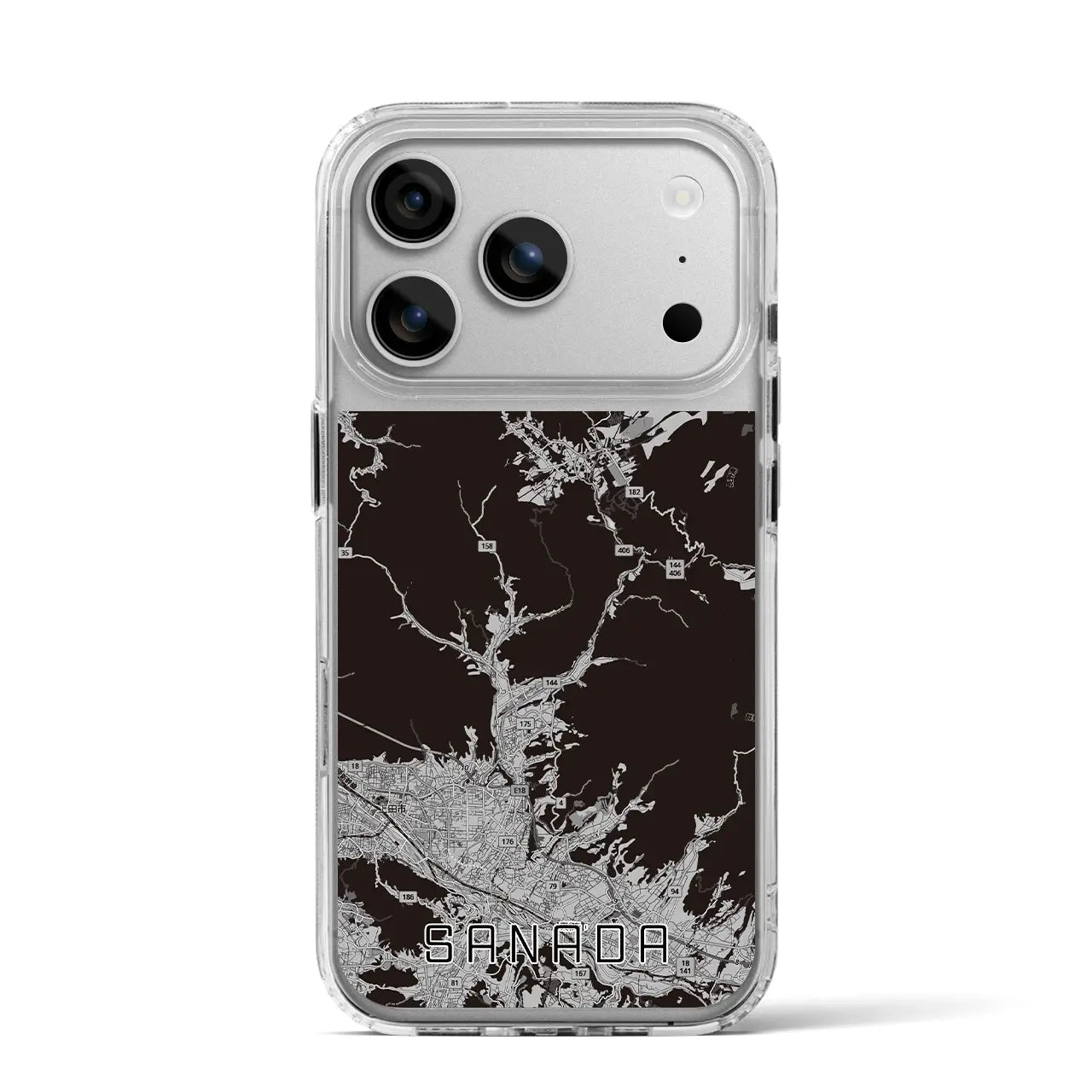 【真田（長野県）】地図柄iPhoneケース（MagSafeタイプ）