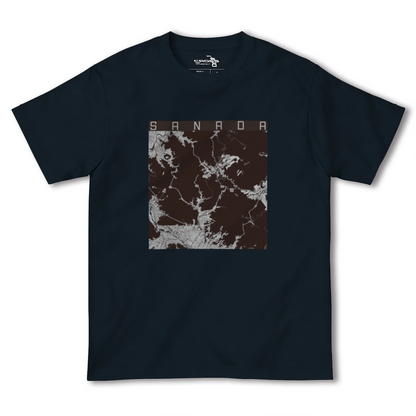 【真田（長野県）】地図柄ヘビーウェイトTシャツ