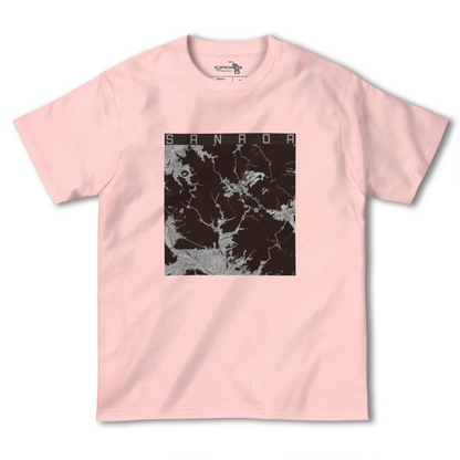 【真田（長野県）】地図柄ヘビーウェイトTシャツ