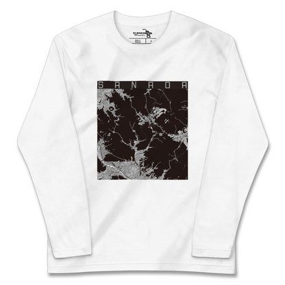【真田（長野県）】地図柄ロングスリーブTシャツ