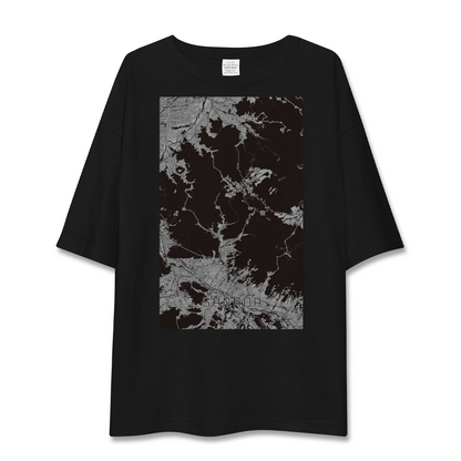 【真田（長野県）】地図柄ビッグシルエットTシャツ