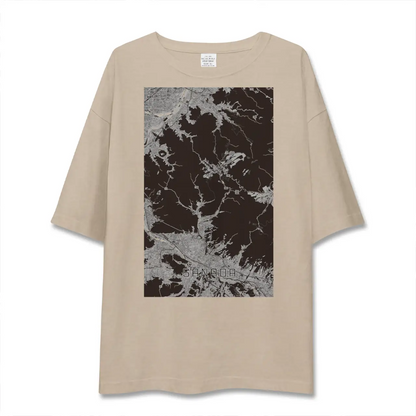 【真田（長野県）】地図柄ビッグシルエットTシャツ