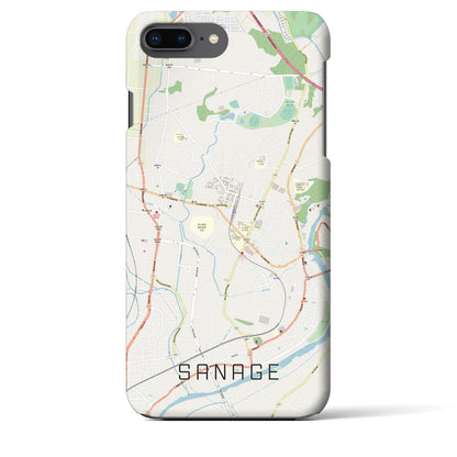 【猿投（愛知県）】地図柄iPhoneケース（バックカバータイプ）