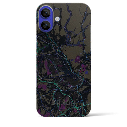 【三田（兵庫県）】地図柄iPhoneケース（バックカバータイプ）