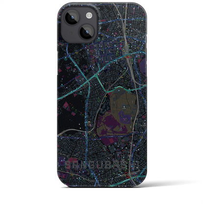 【参宮橋（東京都）】地図柄iPhoneケース（バックカバータイプ）