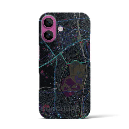 【参宮橋（東京都）】地図柄iPhoneケース（バックカバータイプ）