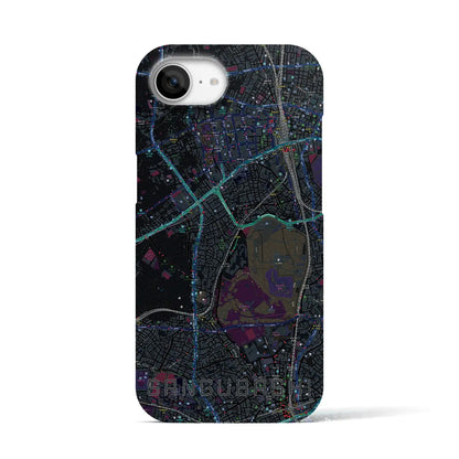 【参宮橋（東京都）】地図柄iPhoneケース（バックカバータイプ）