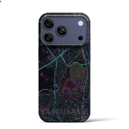 【参宮橋（東京都）】地図柄iPhoneケース（バックカバータイプ）