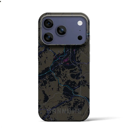 【三戸（青森県）】地図柄iPhoneケース（バックカバータイプ）