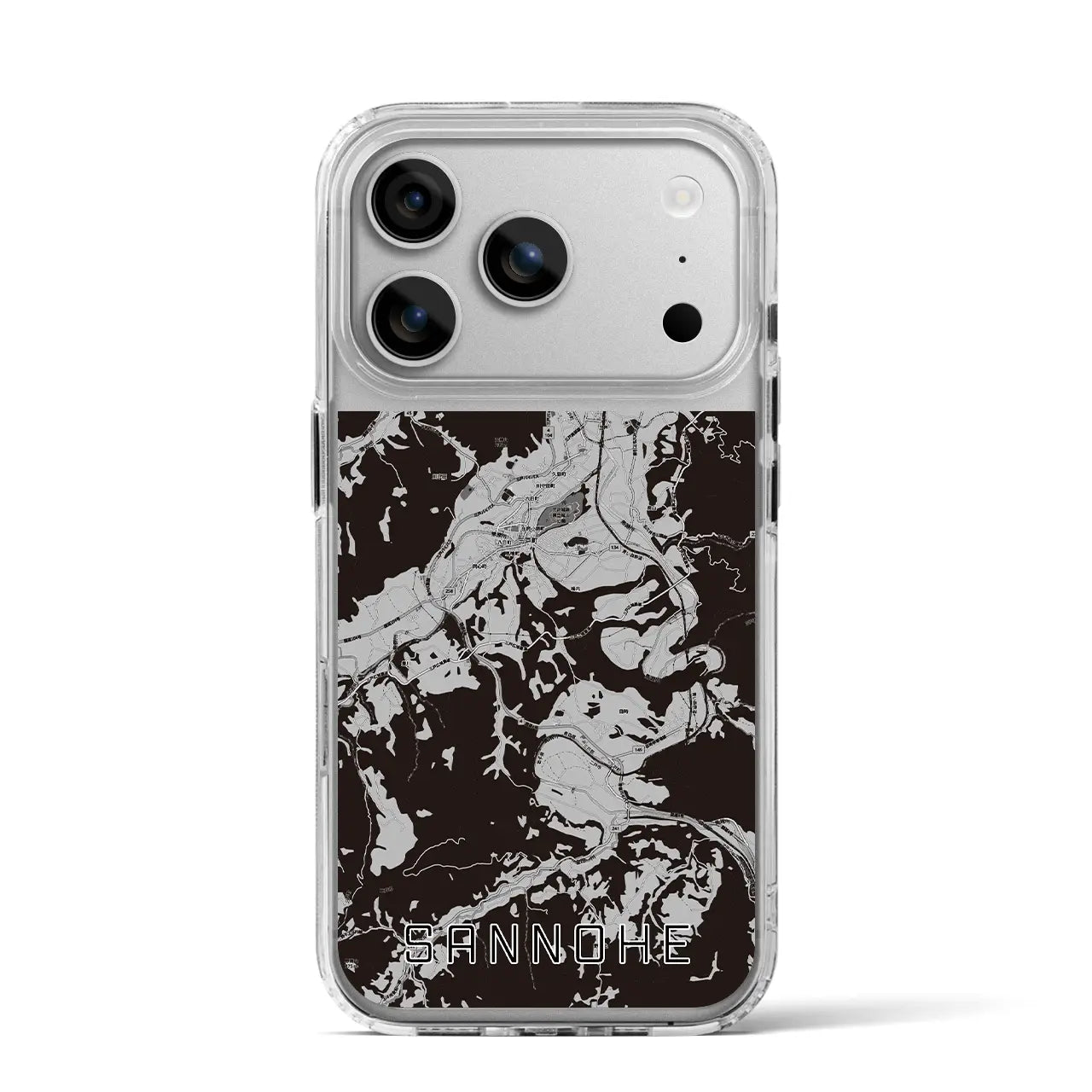 【三戸（青森県）】地図柄iPhoneケース（MagSafeタイプ）