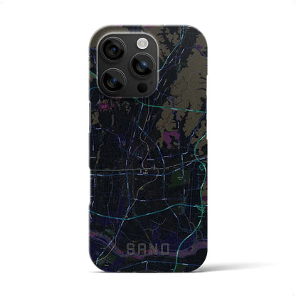 【佐野（栃木県）】地図柄iPhoneケース（バックカバータイプ）