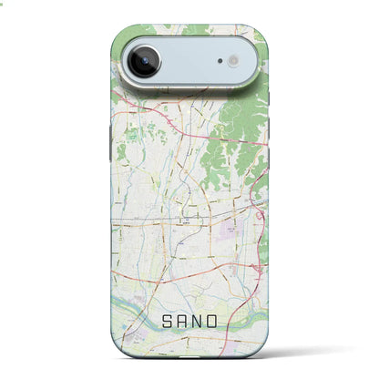 【佐野（栃木県）】地図柄iPhoneケース（バックカバータイプ）