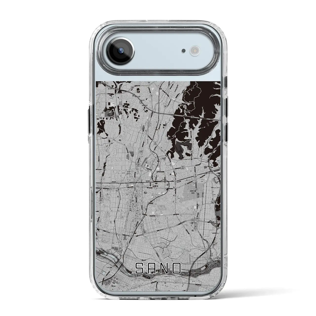 【佐野（栃木県）】地図柄iPhoneケース（MagSafeタイプ）