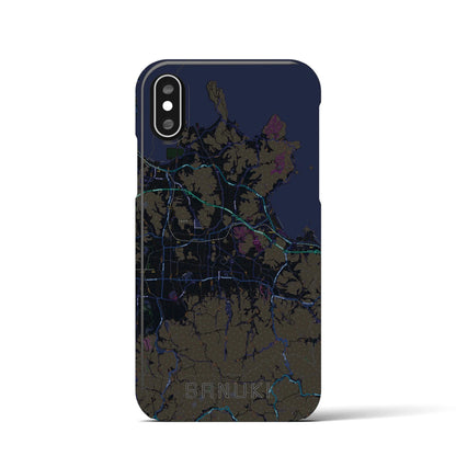 【さぬき（香川県）】地図柄iPhoneケース（バックカバータイプ）