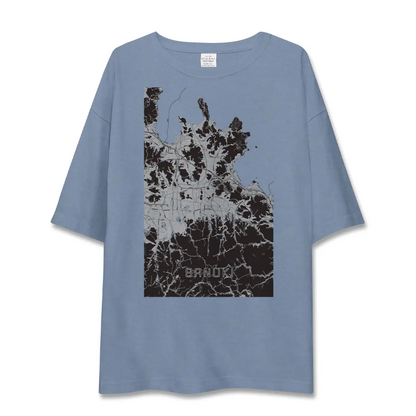 【さぬき（香川県）】地図柄ビッグシルエットTシャツ