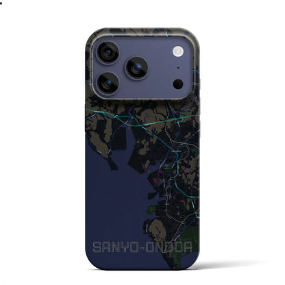 【山陽小野田（山口県）】地図柄iPhoneケース（バックカバータイプ）