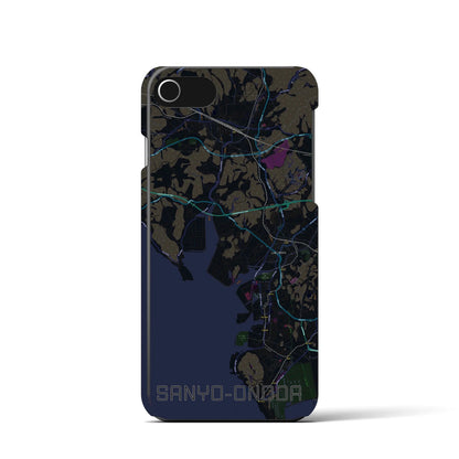 【山陽小野田（山口県）】地図柄iPhoneケース（バックカバータイプ）