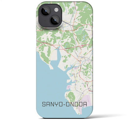 【山陽小野田（山口県）】地図柄iPhoneケース（バックカバータイプ）