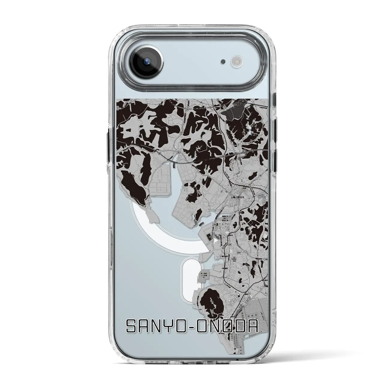 【山陽小野田（山口県）】地図柄iPhoneケース（MagSafeタイプ）