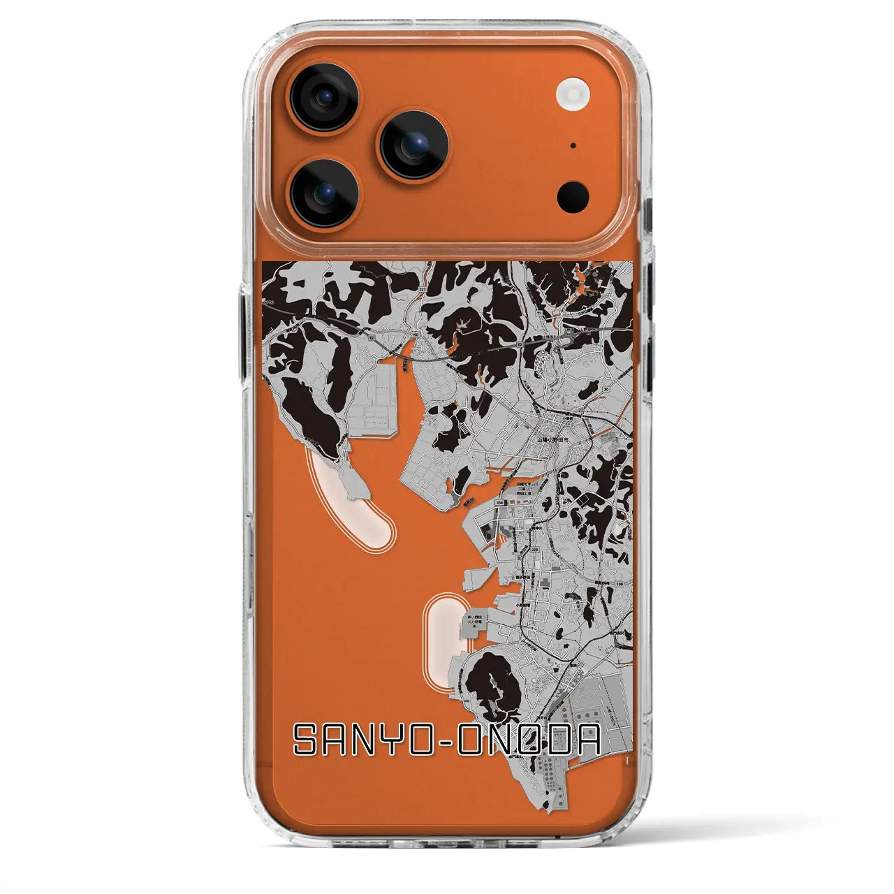 【山陽小野田（山口県）】地図柄iPhoneケース（MagSafeタイプ）