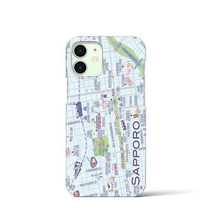 【札幌】イラストマップiPhoneケース（バックカバータイプ）