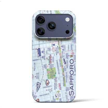 【札幌】イラストマップiPhoneケース（バックカバータイプ）