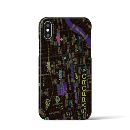 【札幌】イラストマップiPhoneケース（バックカバータイプ）