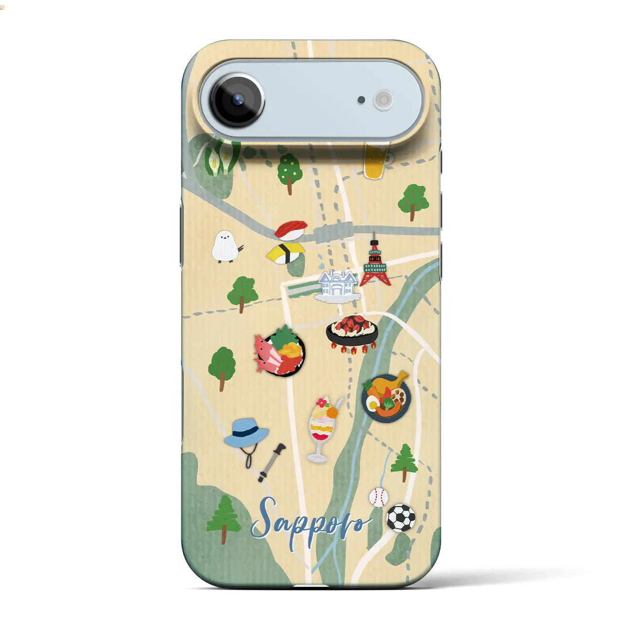 【札幌】Walk &amp; Eat iPhoneケース（バックカバータイプ）