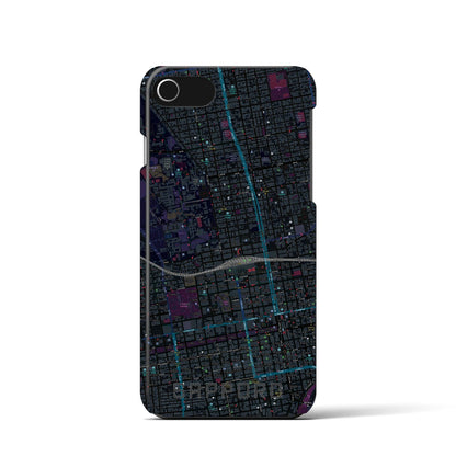 【札幌2（北海道）】地図柄iPhoneケース（バックカバータイプ）