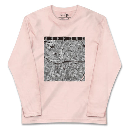 【札幌2（北海道）】地図柄ロングスリーブTシャツ