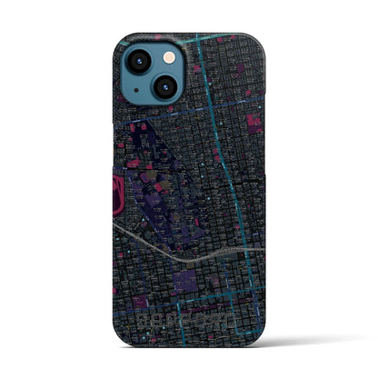 【札幌4（北海道）】地図柄iPhoneケース（バックカバータイプ）