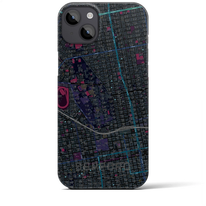 【札幌4（北海道）】地図柄iPhoneケース（バックカバータイプ）