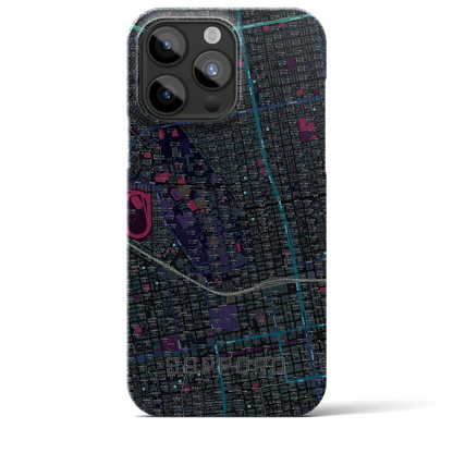 【札幌4（北海道）】地図柄iPhoneケース（バックカバータイプ）