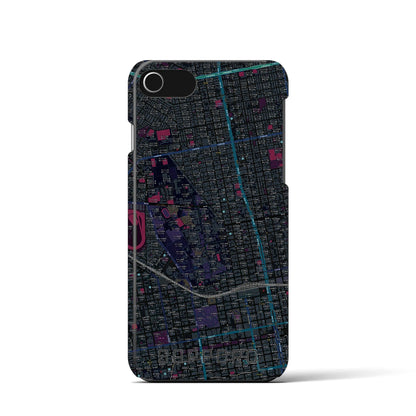 【札幌4（北海道）】地図柄iPhoneケース（バックカバータイプ）