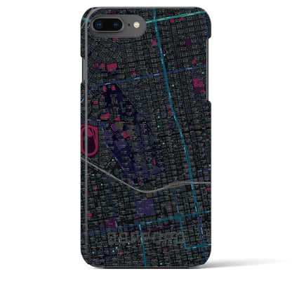 【札幌4（北海道）】地図柄iPhoneケース（バックカバータイプ）