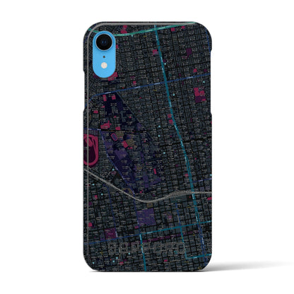 【札幌4（北海道）】地図柄iPhoneケース（バックカバータイプ）