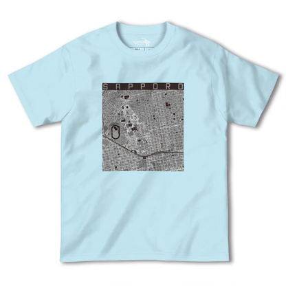【札幌（北海道）】地図柄ヘビーウェイトTシャツ