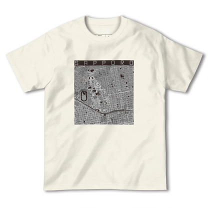 【札幌（北海道）】地図柄ヘビーウェイトTシャツ