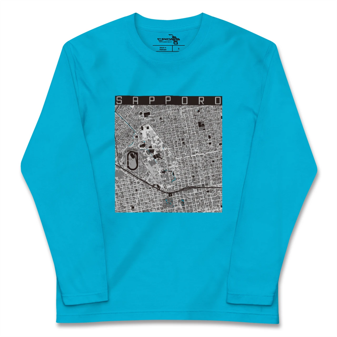 【札幌(北海道)】地図柄ロングスリーブTシャツ