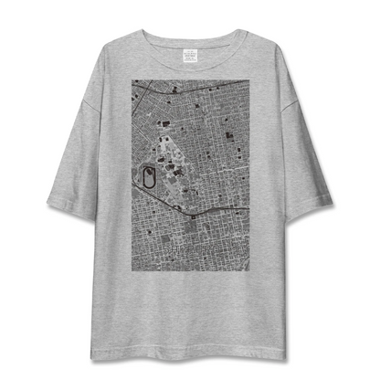【札幌（北海道）】地図柄ビッグシルエットTシャツ